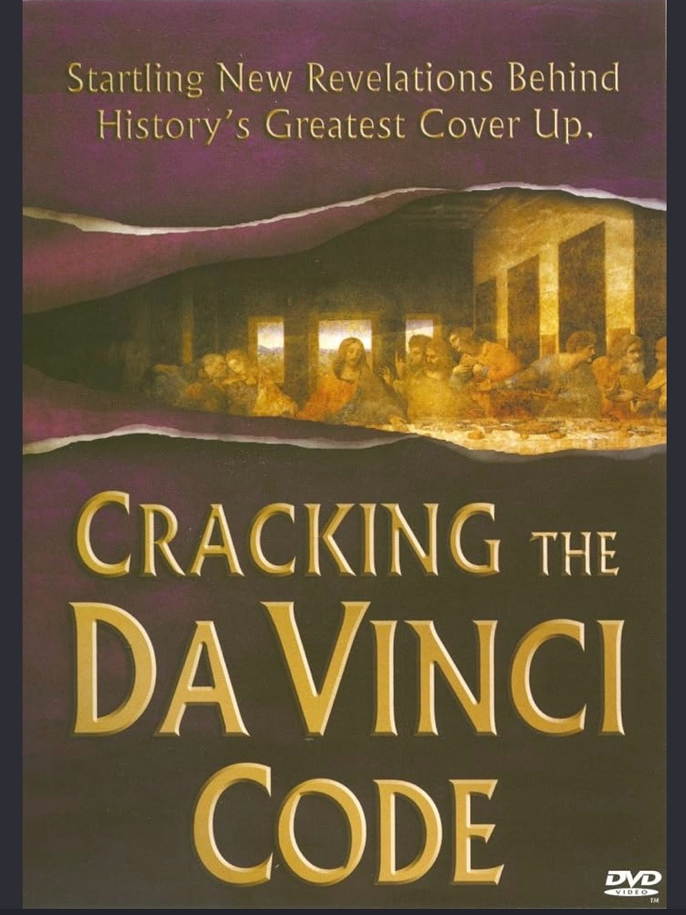 Cracking the Da Vinci Code DVD - Black/Gold